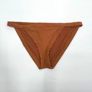 2/$30 Aerie Tan Brown Cheeky Bikini Bottom Bathing Suit Swim Neutral Clay Medium